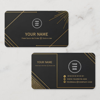 Luxury Editable Business Card Template