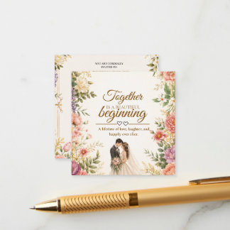 Luxury Editable Card for wedding invitation