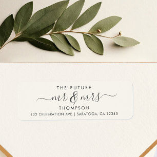 Luxury Elegant Future MR and MRS Ivory