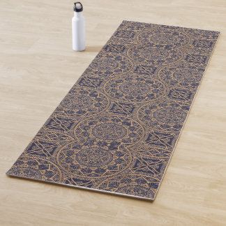 Luxury Elegant Gold Mandela  Yoga Mat