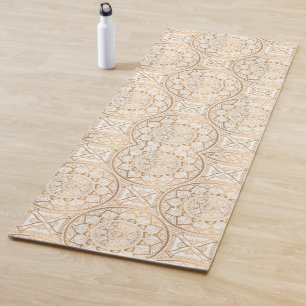 Luxury Elegant Gold Mandela Yoga Mat