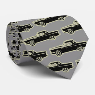 Luxury Elegant Modern Black Gold Car Tie