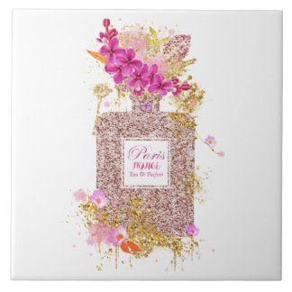 Luxury Elegant Perfume  Ceramic Tile