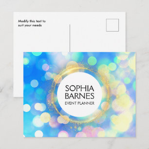 Luxury Event Planner Marketing Postcard