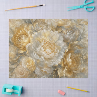 Luxury Fantasy Blooms Tissue Paper