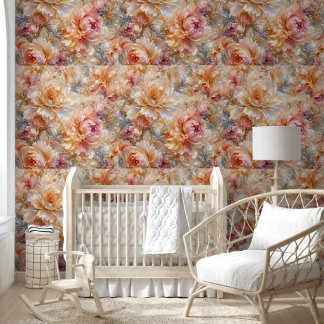 Luxury Fantasy Blooms Wallpaper