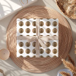 Luxury Faux Gold Polka Dot Pattern Wrapping Paper Sheet<br><div class="desc">Featuring a luxurious faux gold polka dot pattern on a pristine white background,  this design is perfect for any occasion. Ideal for weddings,  bridal showers,  anniversaries,  and birthdays,  it adds an elegant touch to your celebrations.</div>