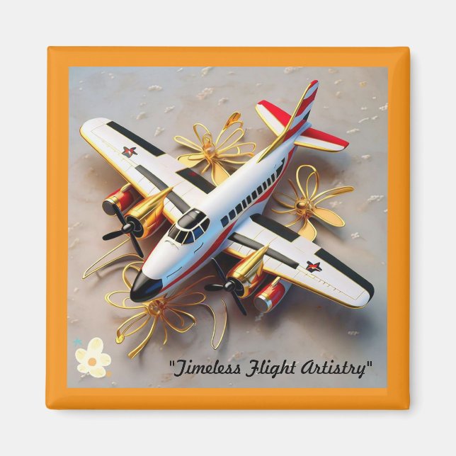 "Luxury Flight Experience" Magnet (Front)