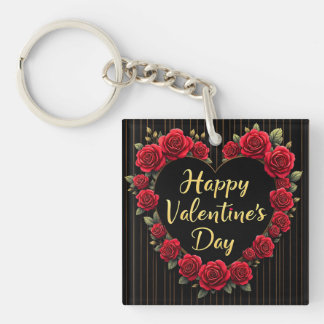 Luxury Floral Beautiful Love Trendy Collection Key Ring
