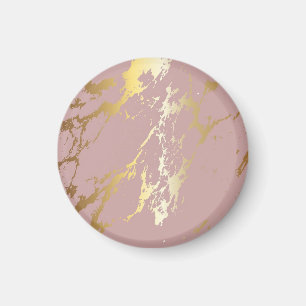 Luxury Fluid Art: Marble-Ink Fusion Magnet