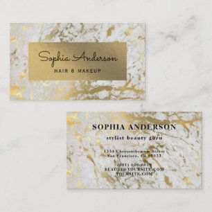 Luxury Foil Gold Golden Business Card
