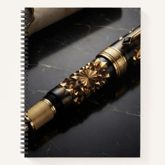 Luxury Fountain Pen Art Notebook