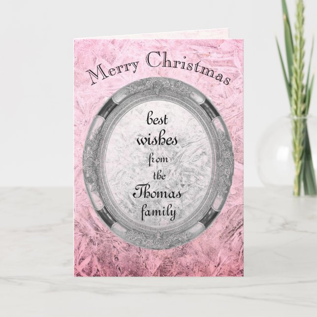 Luxury from the Family Christmas Holiday Card (Front)