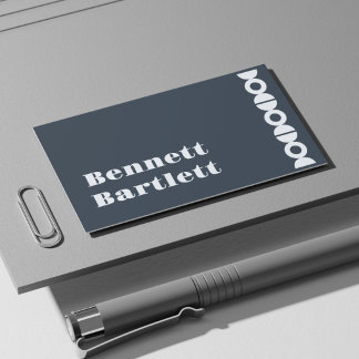 Luxury Geometric Business Card with Custom Name