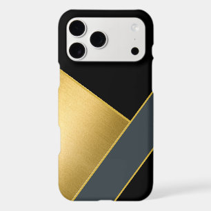 Luxury Geometric Gold and Grey