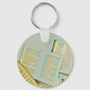 Luxury gifts for book lovers key ring