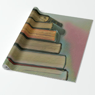 Luxury gifts for book lovers wrapping paper