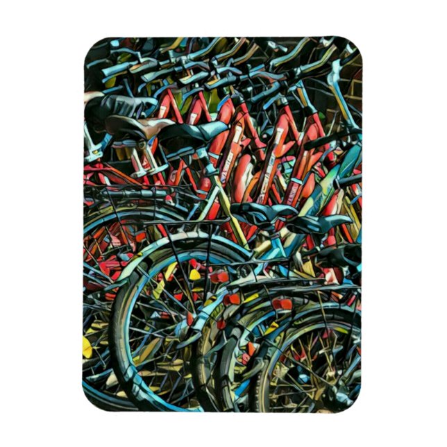 Luxury gifts for cyclists magnet (Vertical)