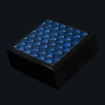 Luxury Glam Blue Faux Velvet Gift Box<br><div class="desc">Luxury Glam Blue Faux Velvet</div>