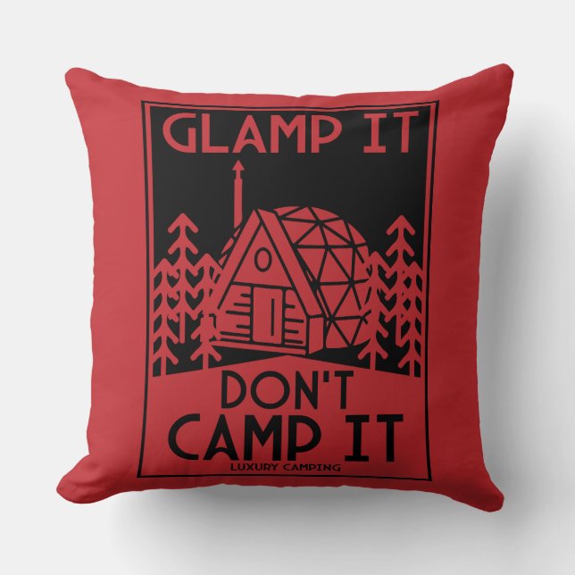 Luxury Glamping Cushion (Front)