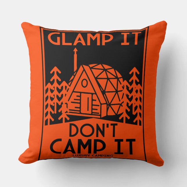 Luxury Glamping Cushion (Front)