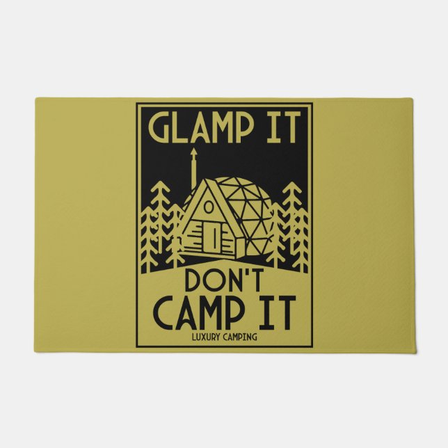 Luxury Glamping Doormat (Front)