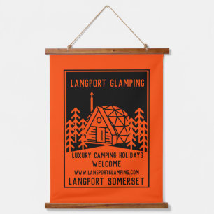 Luxury Glamping Hanging Tapestry