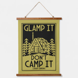 Luxury Glamping Hanging Tapestry