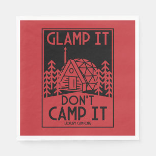 Luxury Glamping Napkin