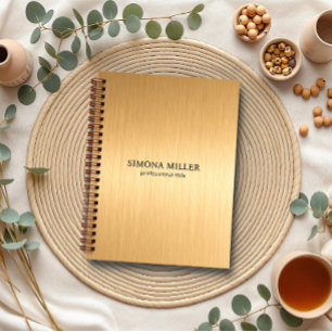 Luxury Gold Background Notebook