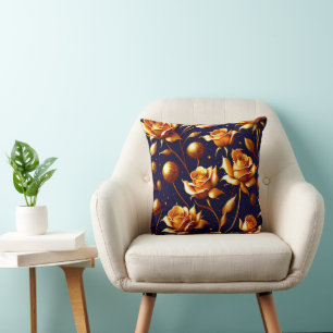 Luxury Gold Boho Rose Modern Collection Cushion