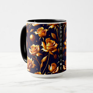 Luxury Gold Boho Rose Modern Collection Mug