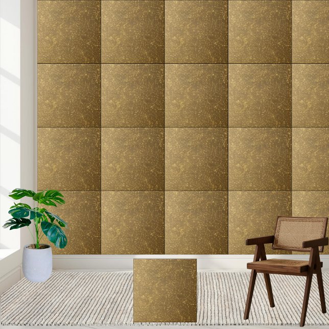 Luxury Gold Brown Sparkling Glitter Wall Floor  Tile (Luxury Gold Brown Sparkling Glitter Wall Floor Ceramic Tile)