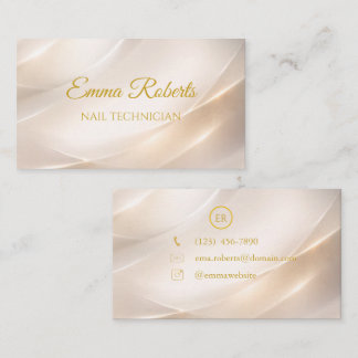 Luxury Gold Elegant Business Card | Modern Minimal