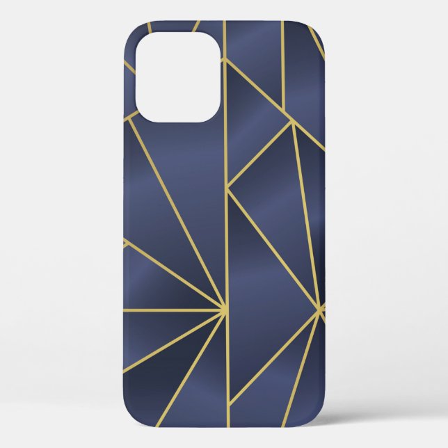 Luxury gold geometric seamless pattern Case-Mate iPhone case (Back)