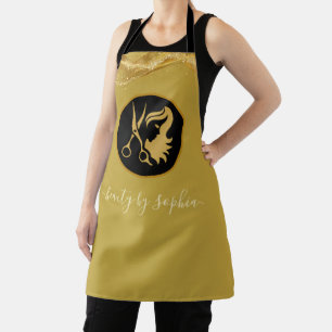 Luxury Gold Glitter Apron
