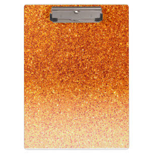 Luxury Gold Glitter Clipboard