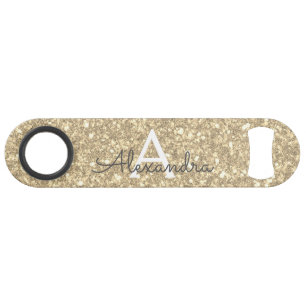 Luxury Gold Glitter & Sparkle Monogram