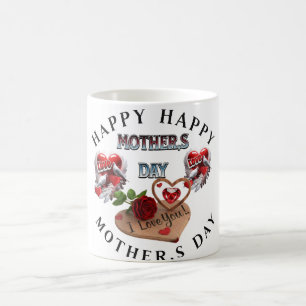 "Luxury Gold Mother’s Day Logo – Premium & Elegant Coffee Mug