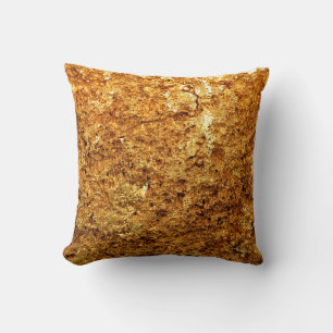 Luxury gold texture. cushion