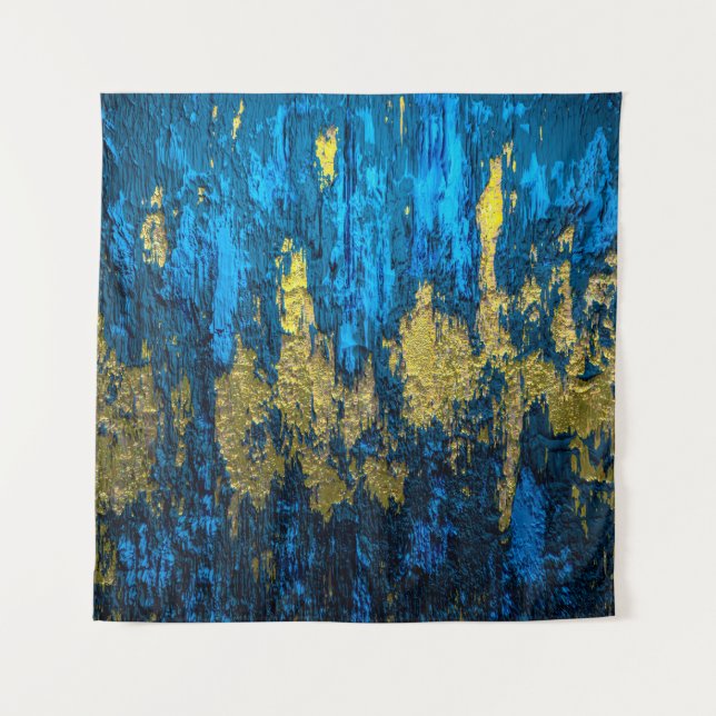 Luxury gold texture. tapestry (Front)