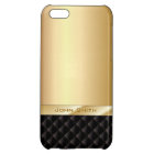Luxury Gold with Custom Name iPhone 5C Case