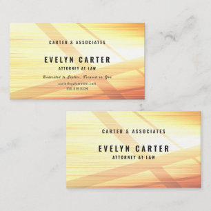 Luxury Gold Woodgrain Attorney Law Firm-type4  Business Card
