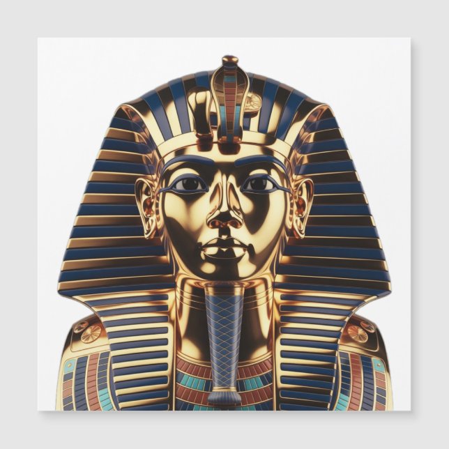 Luxury Golden Egyptian Mask Artwork (Front)