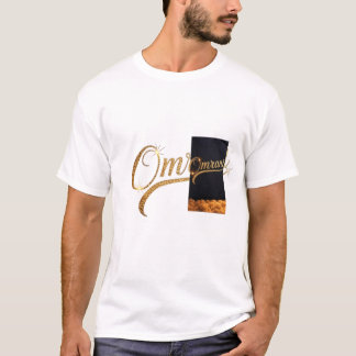 Luxury Golden "Omrani" Name T-Shirt – Premium Stat