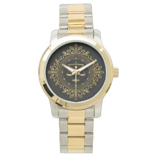 Luxury Golden Scales of Justice   Best Gifts Watch