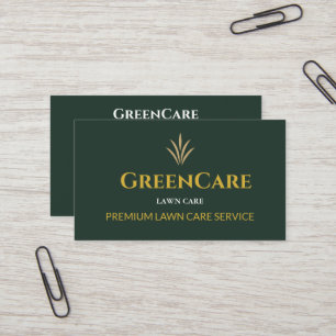Luxury Grass Lawn Care  Business Card