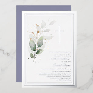 Luxury Greenery Eucalyptus 1st Birthday Baptism