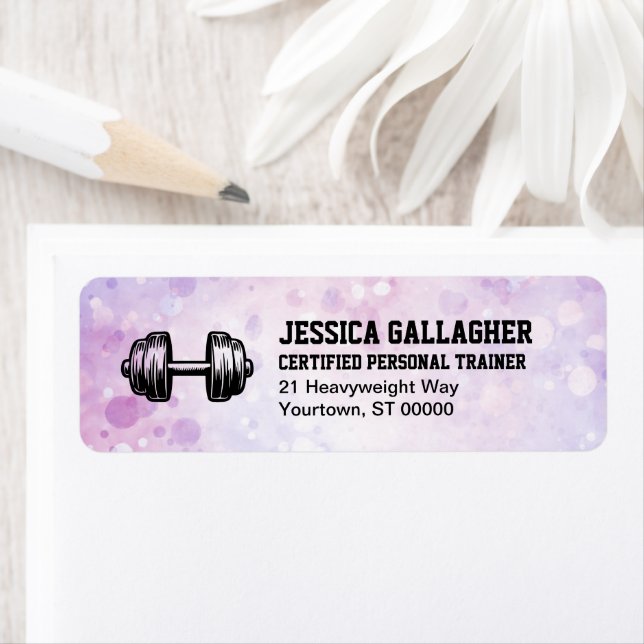 Luxury Gym / Personal Trainer Return Address Label (Insitu)