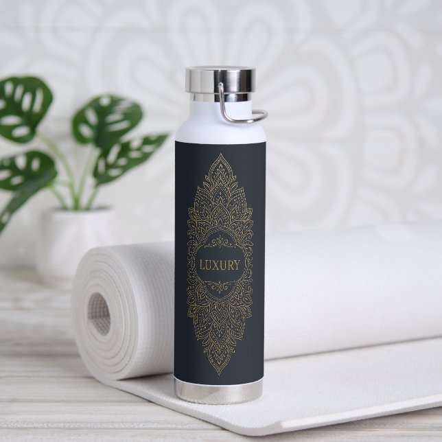 Luxury Gym Water Bottle (Yoga)